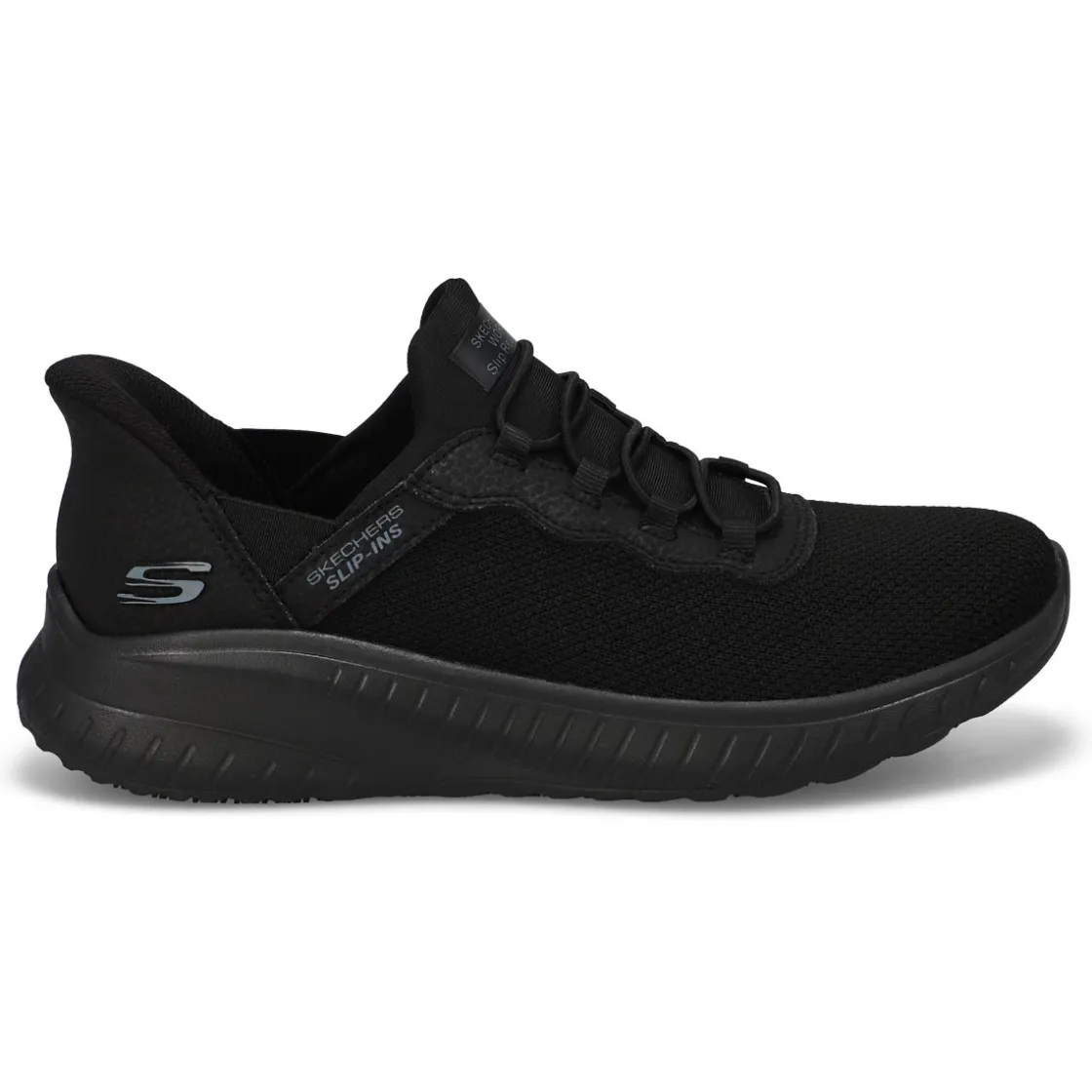 Skechers Work Squad Chaos Sr Women Black/Black New