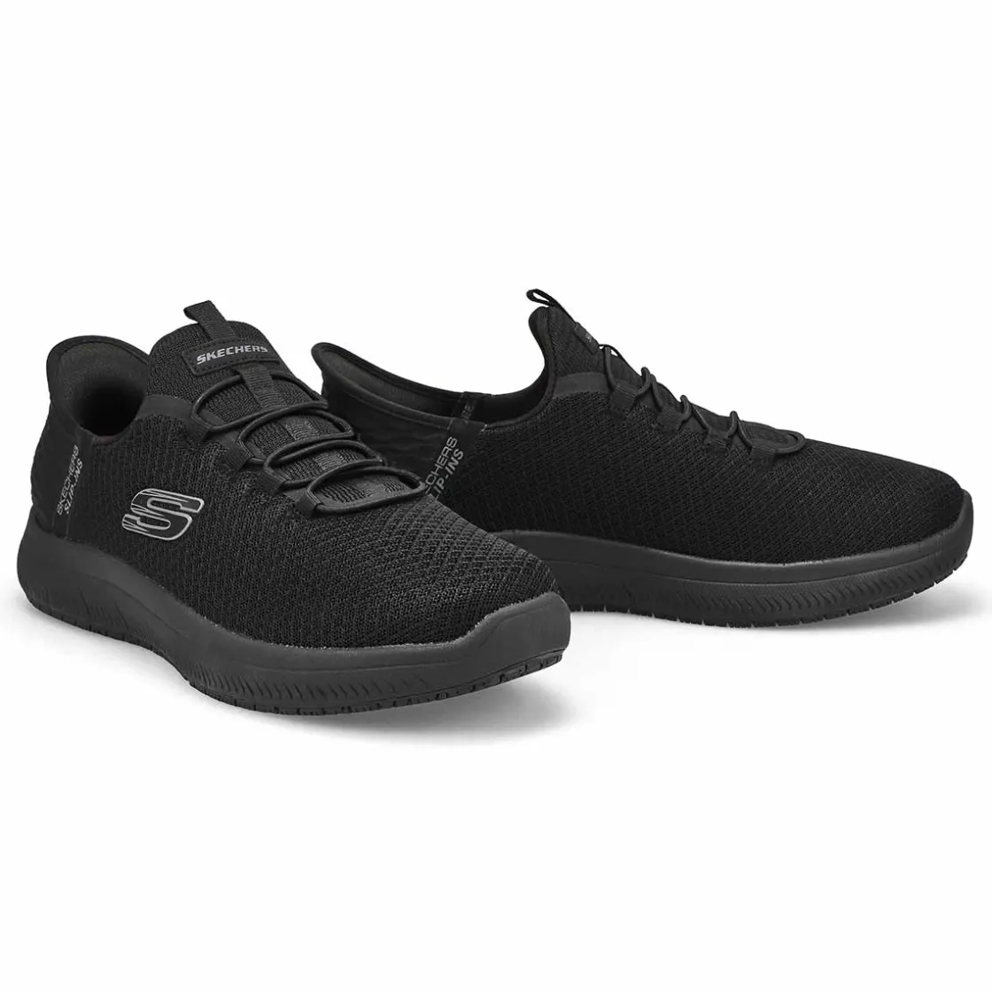 Skechers Work Summits Men Black Clearance