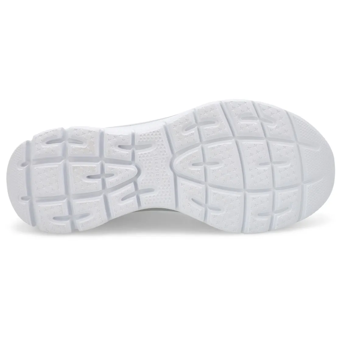 Skechers Summits Plus Women White/Silver Hot