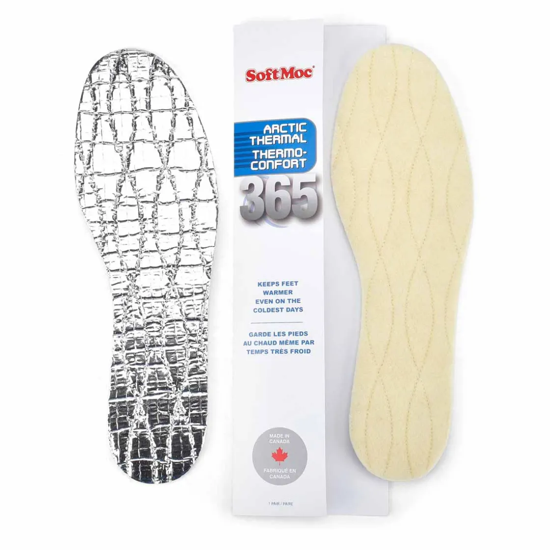 SoftMoc Shoe Care Thermal Insole Men Silver Best