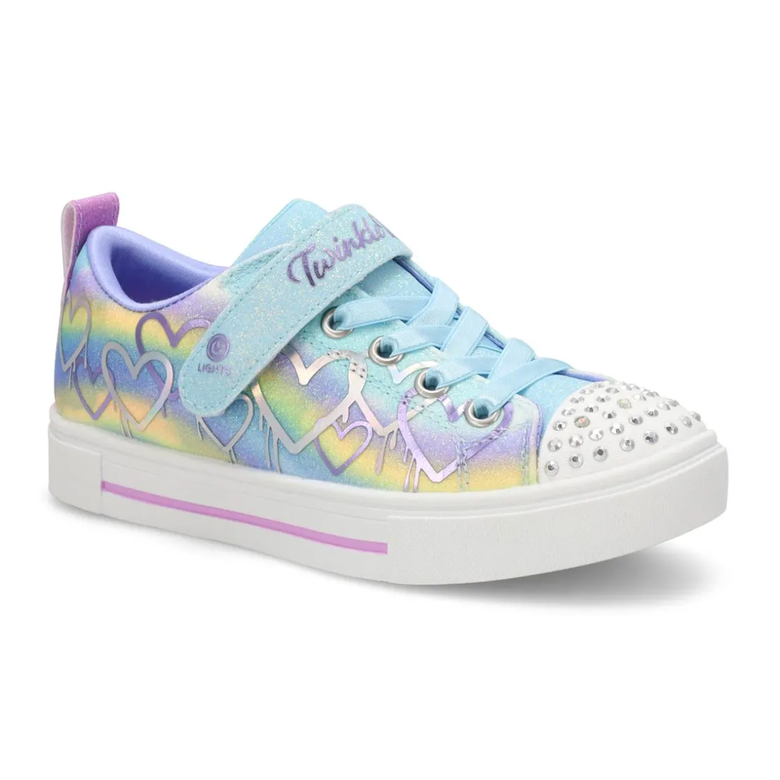 Skechers Twinkle Sparks - Ombre Love Girls Sale
