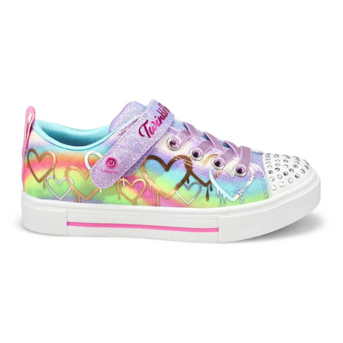 Skechers Twinkle Sparks - Ombre Love Girls Best
