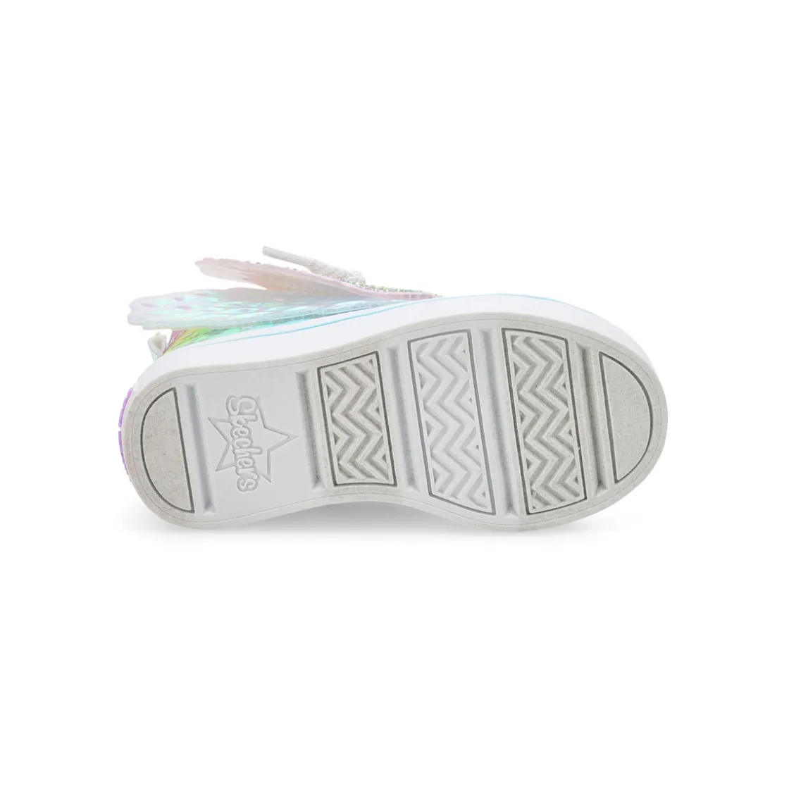 Skechers Twinkle Toes Twi-Lights 2.0 Dreamy Wings Baby and Toddlers Lavender/Multi Hot