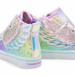 Skechers Twinkle Toes Twi-Lights 2.0 Dreamy Wings Baby and Toddlers Lavender/Multi Hot