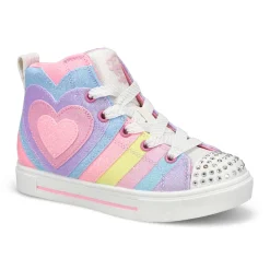 Skechers Twinkle Toes: Twinkle Sparks Girls Light Pink/Multi Discount