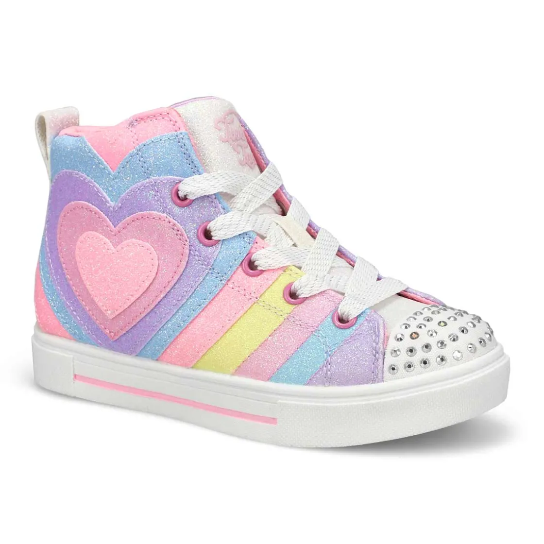 Skechers Twinkle Toes: Twinkle Sparks Girls Light Pink/Multi Discount