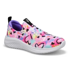 Skechers Ultra Flex 3.0 - Graffiti Rush Girls Multi Clearance