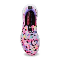 Skechers Ultra Flex 3.0 - Graffiti Rush Girls Multi Clearance
