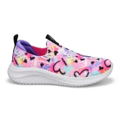 Skechers Ultra Flex 3.0 - Graffiti Rush Girls Multi Clearance