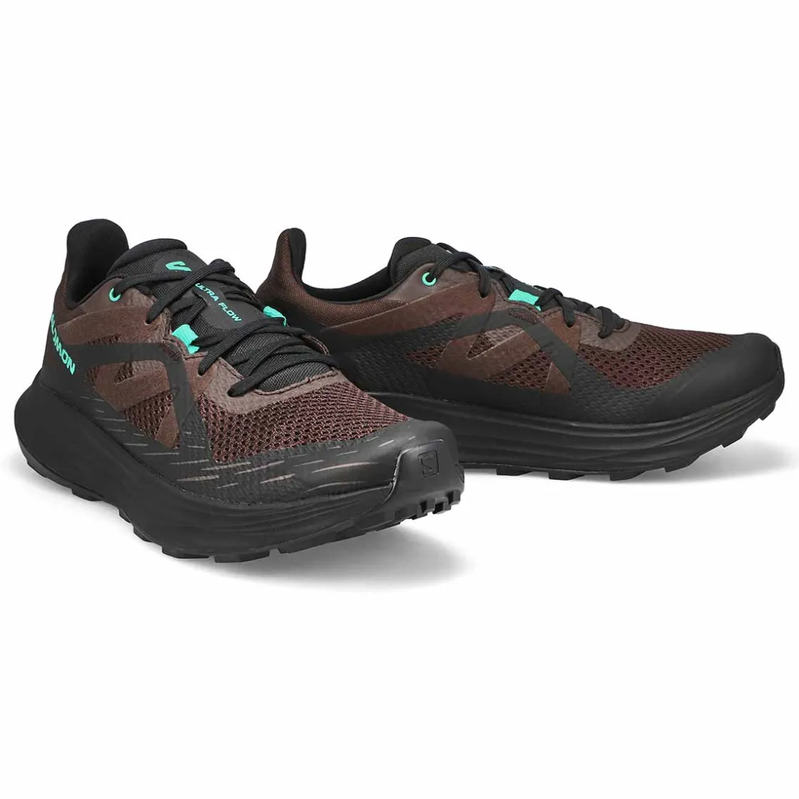 Salomon Ultra Flow Energy Men Coffee/Black/Green Online