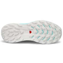 Salomon Ultra Flow Trail Runner Women Carbon/Peacock Blue/White
