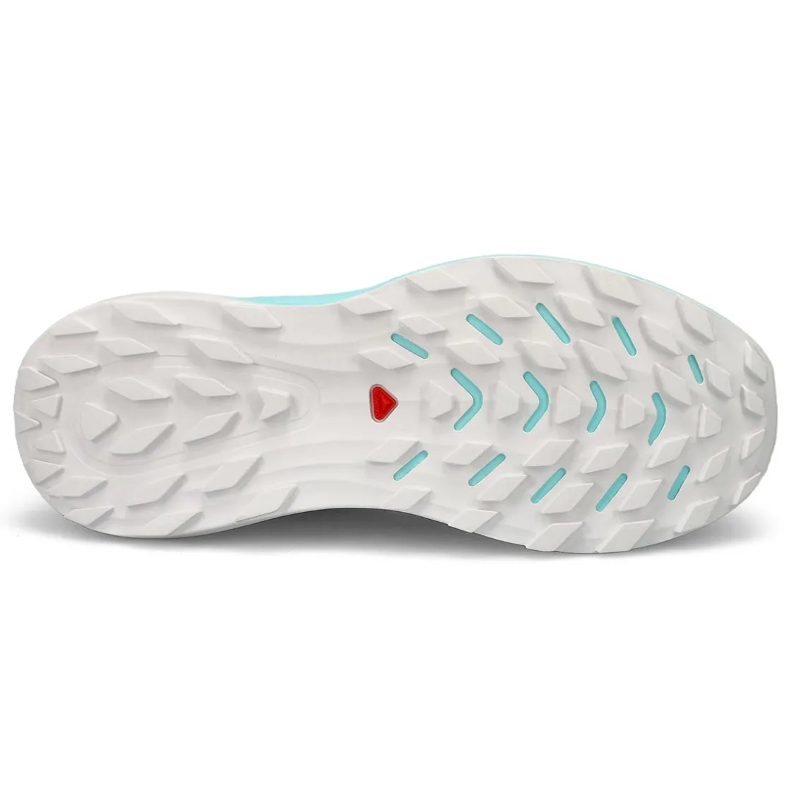 Salomon Ultra Flow Trail Runner Women Carbon/Peacock Blue/White