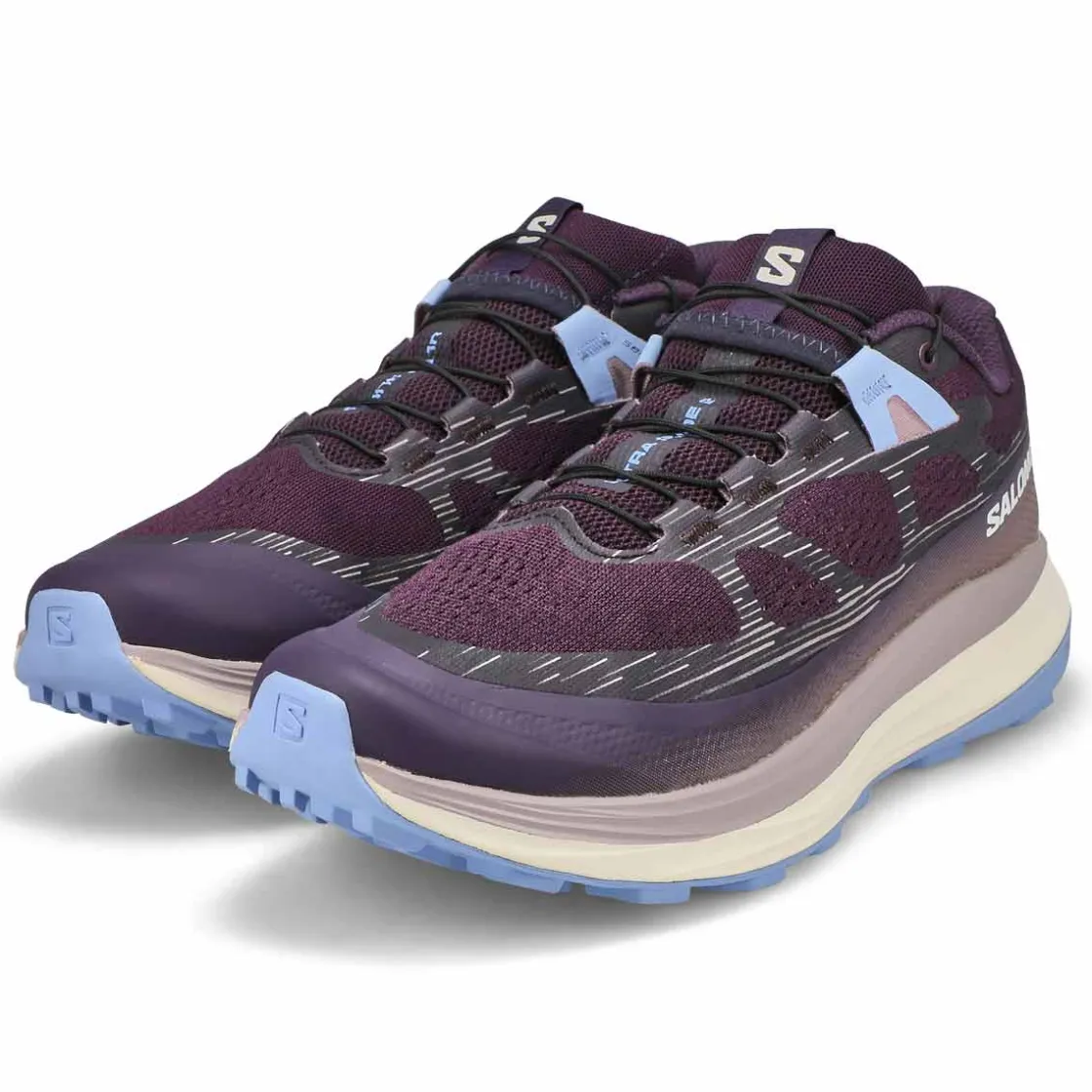 Salomon Ultra Glide 2 Trail Runner Women Nightshade/Vanilla Ice/Serenity