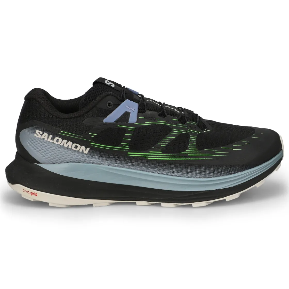 Salomon Ultra Glide 2 Trail Runner Men Black/Flint Stone/Green Gecko Discount