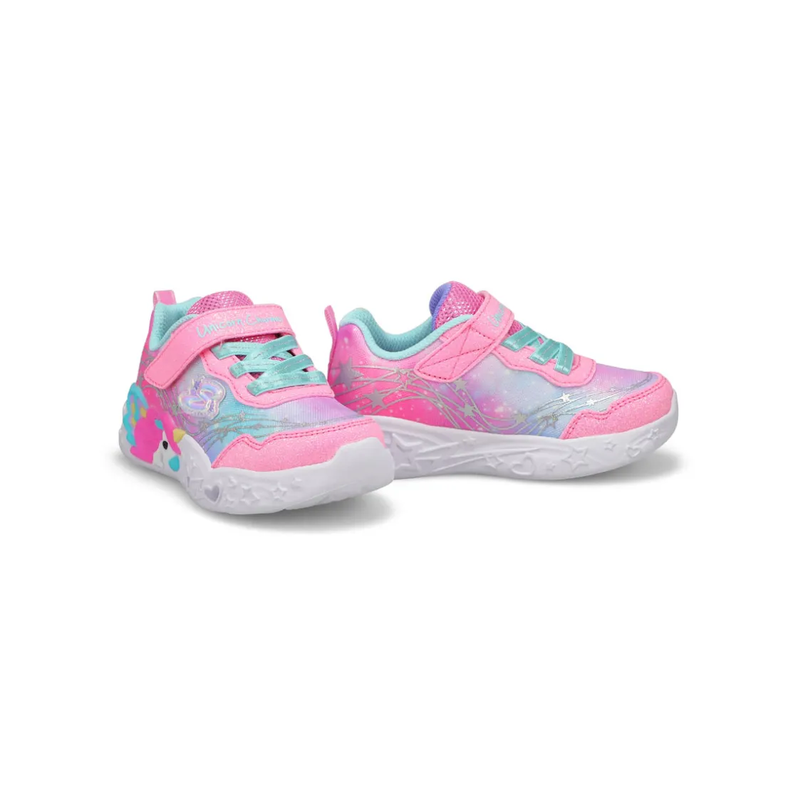 Skechers Unicorn Charmer Lil Steller Baby and Toddlers Pink/Multi Hot