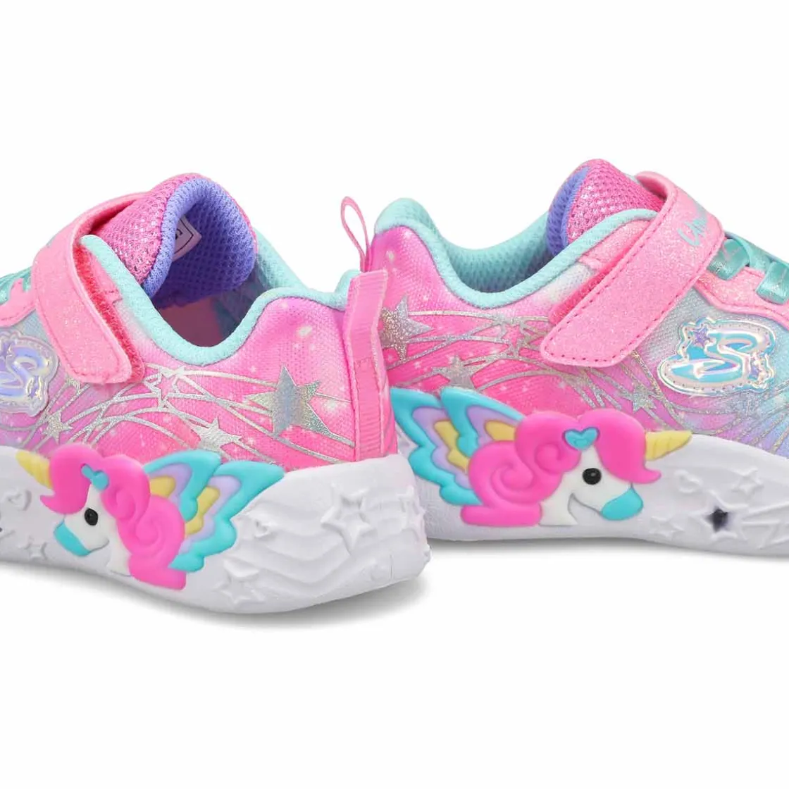 Skechers Unicorn Charmer Lil Steller Baby and Toddlers Pink/Multi Hot