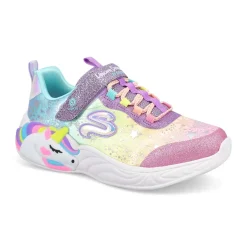 Skechers Unicorn Dreams Girls Purple/Multi New