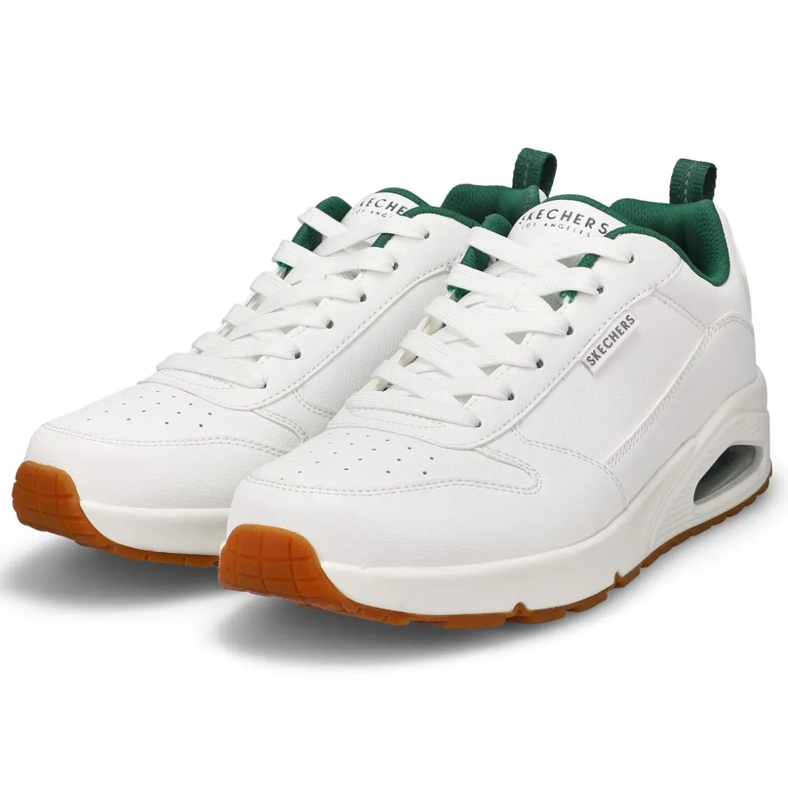 Skechers Uno Men White/Green Sale