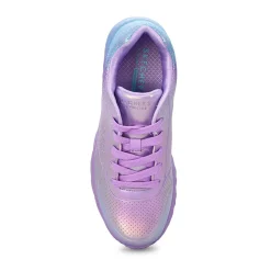 Skechers Uno Lite Metallic Shimmers Girls New