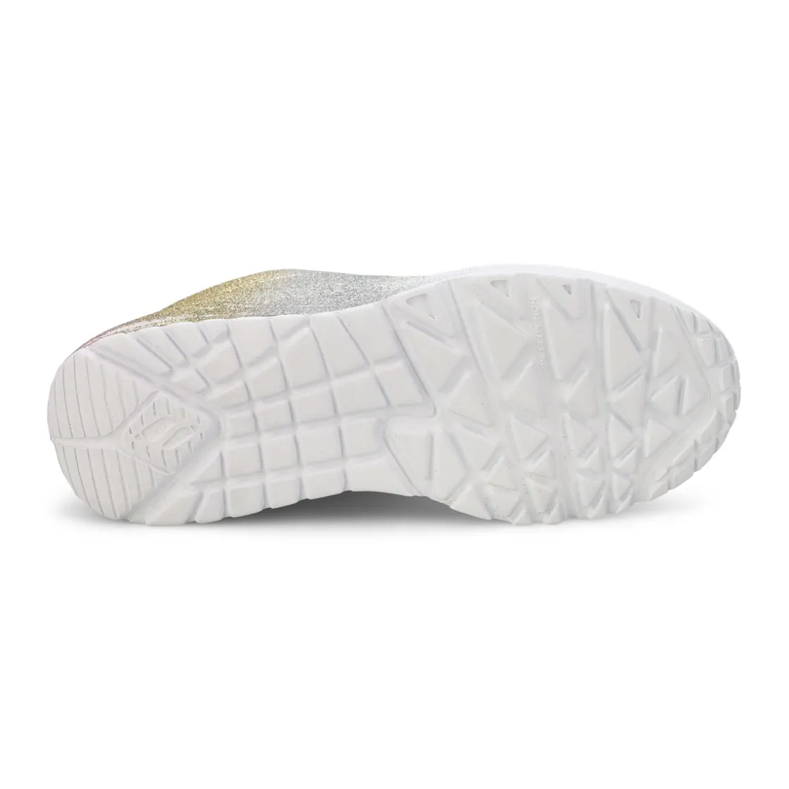 Skechers Uno Lite Metallic Shimmers Girls New