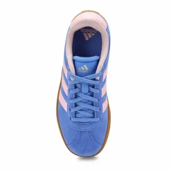 Adidas VL Court 3.0 K Kids Blue Fushion/Clear Pink/Silver Metallic New