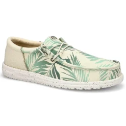 Heydude Wally Funk Psych Palm Men Light Grey/Caledon Green Hot