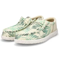 Heydude Wally Funk Psych Palm Men Light Grey/Caledon Green Hot