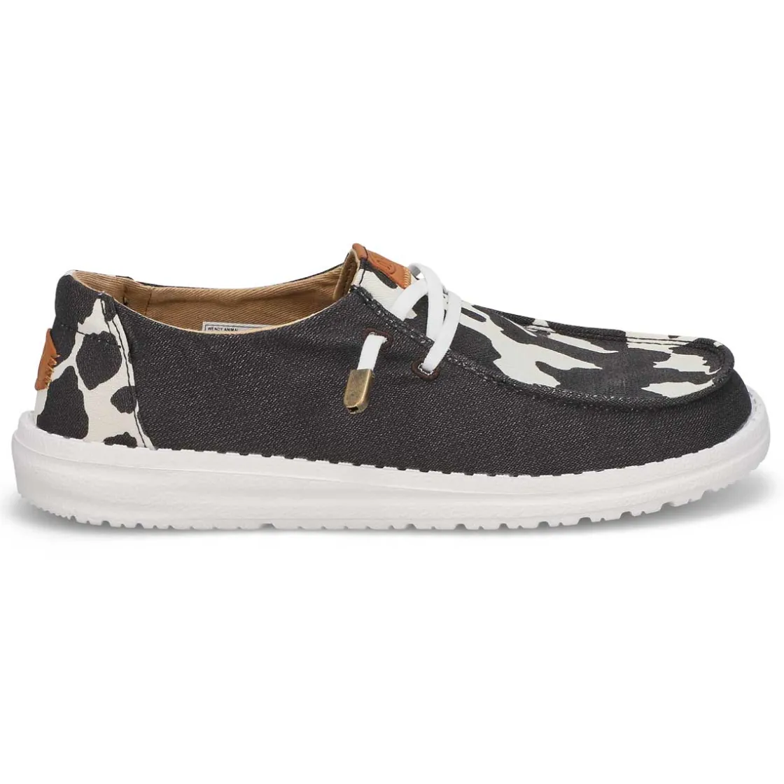 Heydude Wendy Animal Women Black/Cow