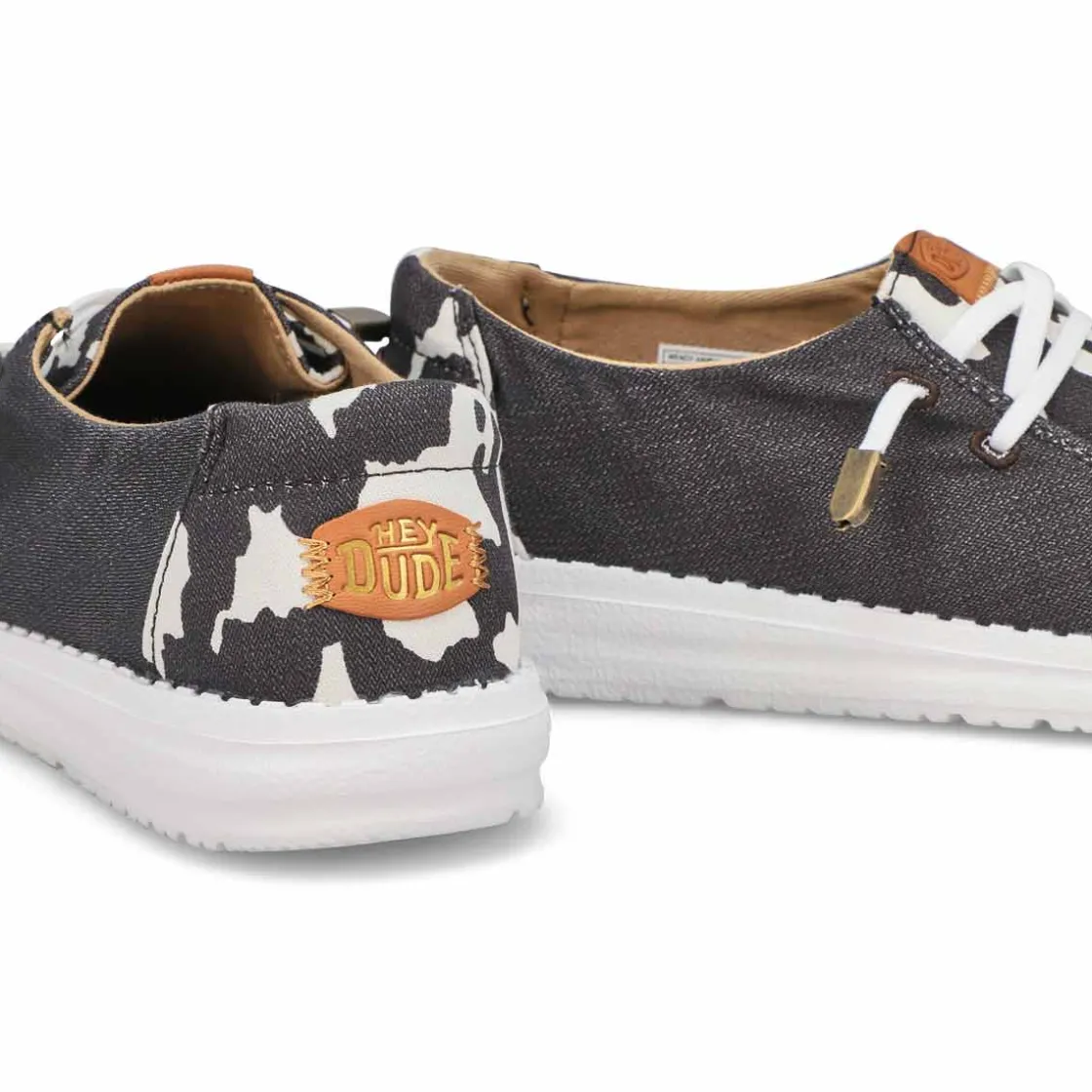 Heydude Wendy Animal Women Black/Cow