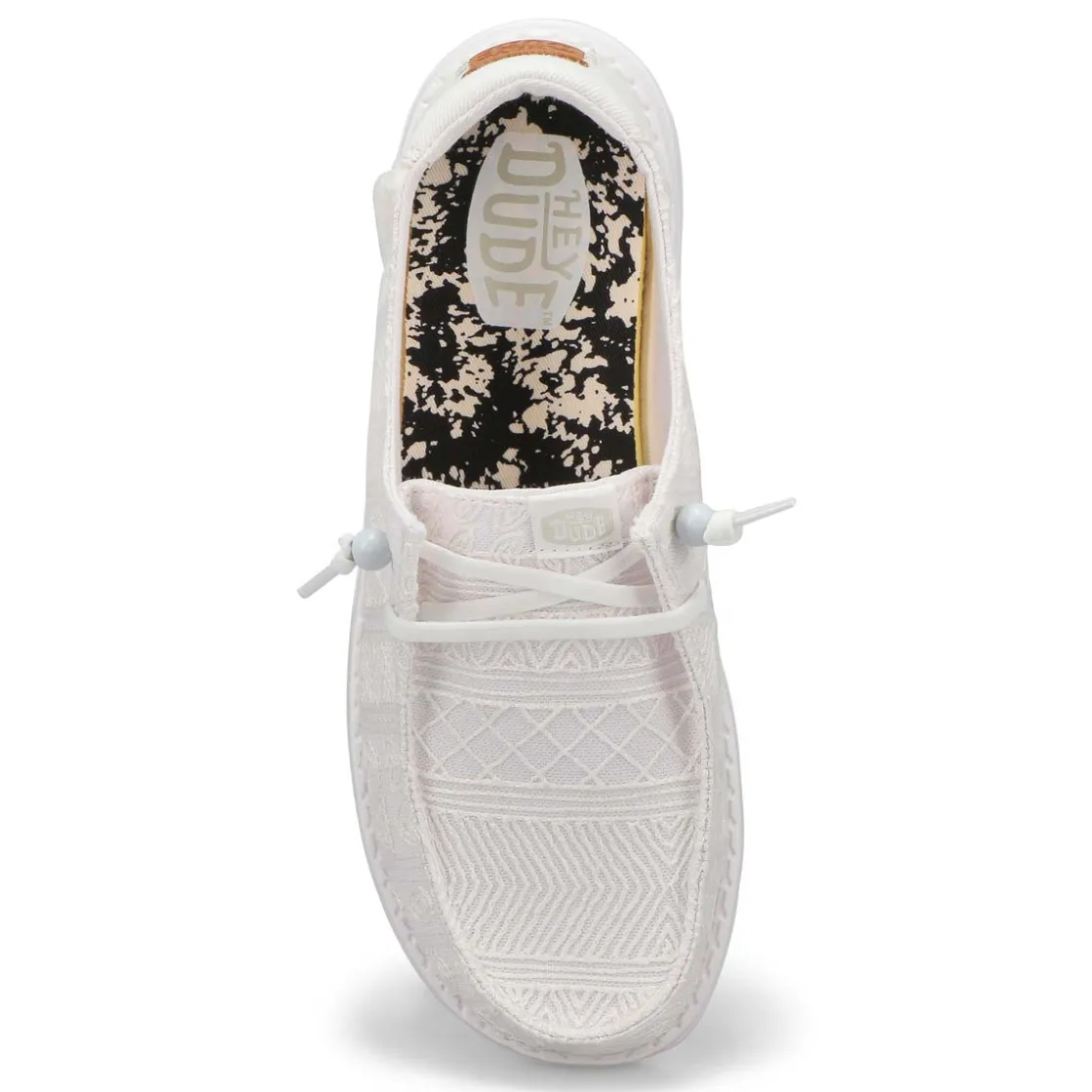 Heydude Wendy Crochet Lace Women White Hot