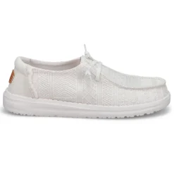 Heydude Wendy Crochet Lace Women White Hot