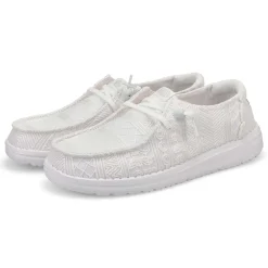 Heydude Wendy Crochet Lace Women White Hot