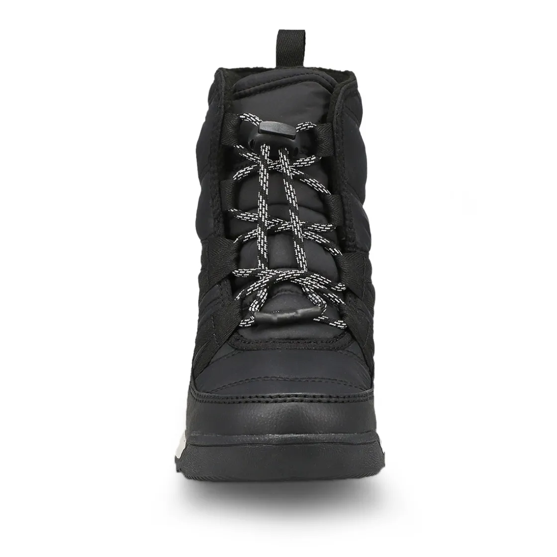 Sorel Whitney II Plus Lace Girls Black/Sea Salt Clearance