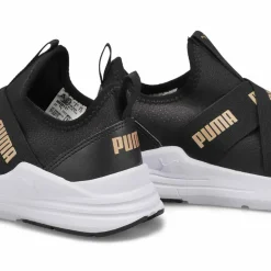 Puma Wired Run Women Black/Gold Sale