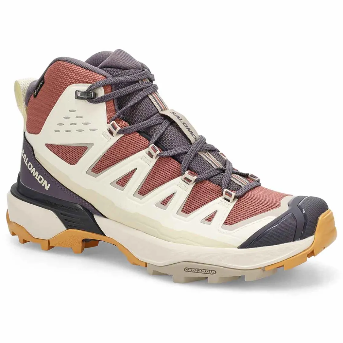 Salomon X Ultra 360 Edge Mid GTX Women Burlwood/Vanilla Ice/Excalibur Outlet
