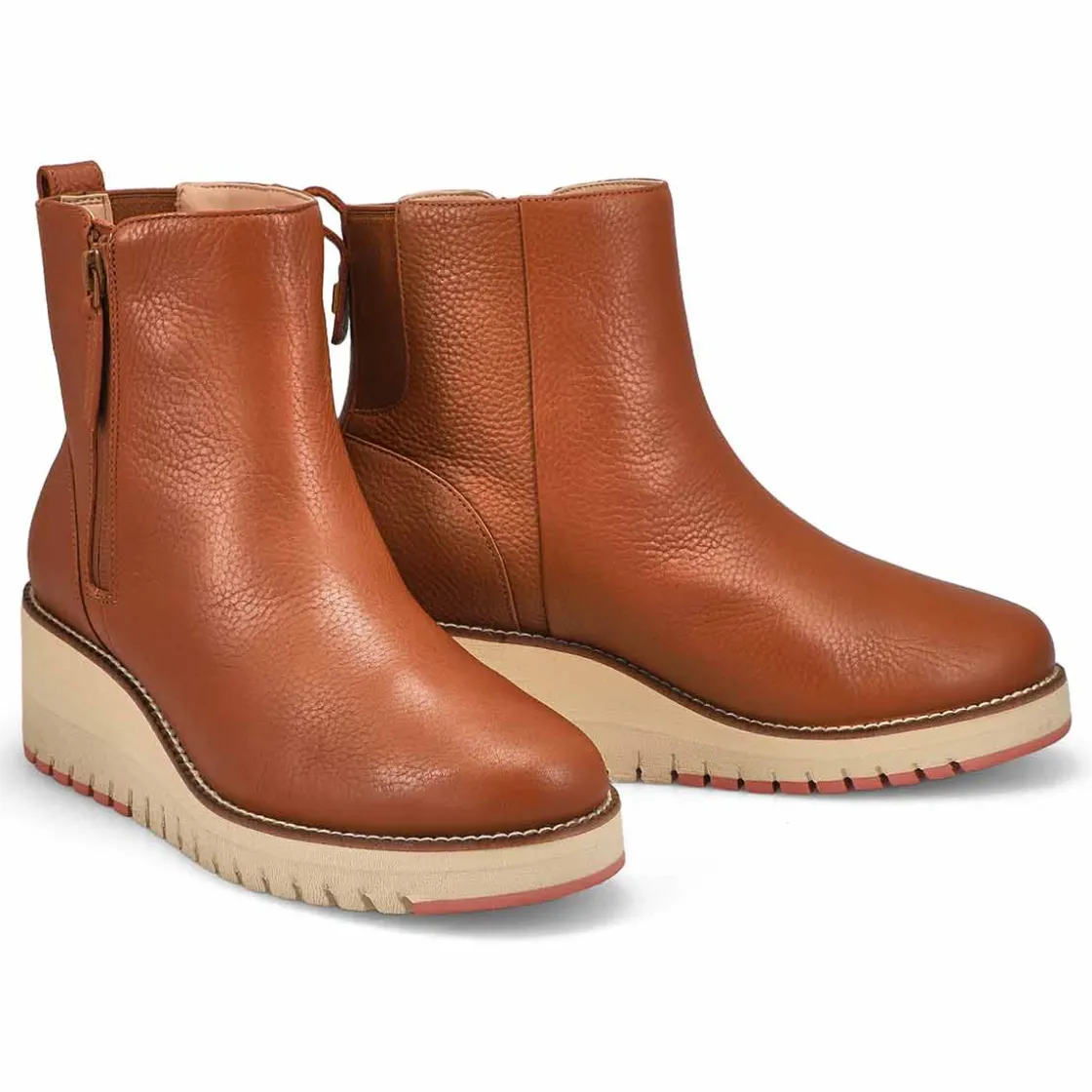 Cole Haan Zero Grand City Wedge Women Britsh Tan/Ivory