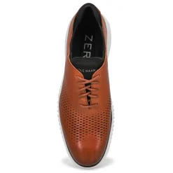 Cole Haan Zero Grand Laser Wingtip Men Tan New