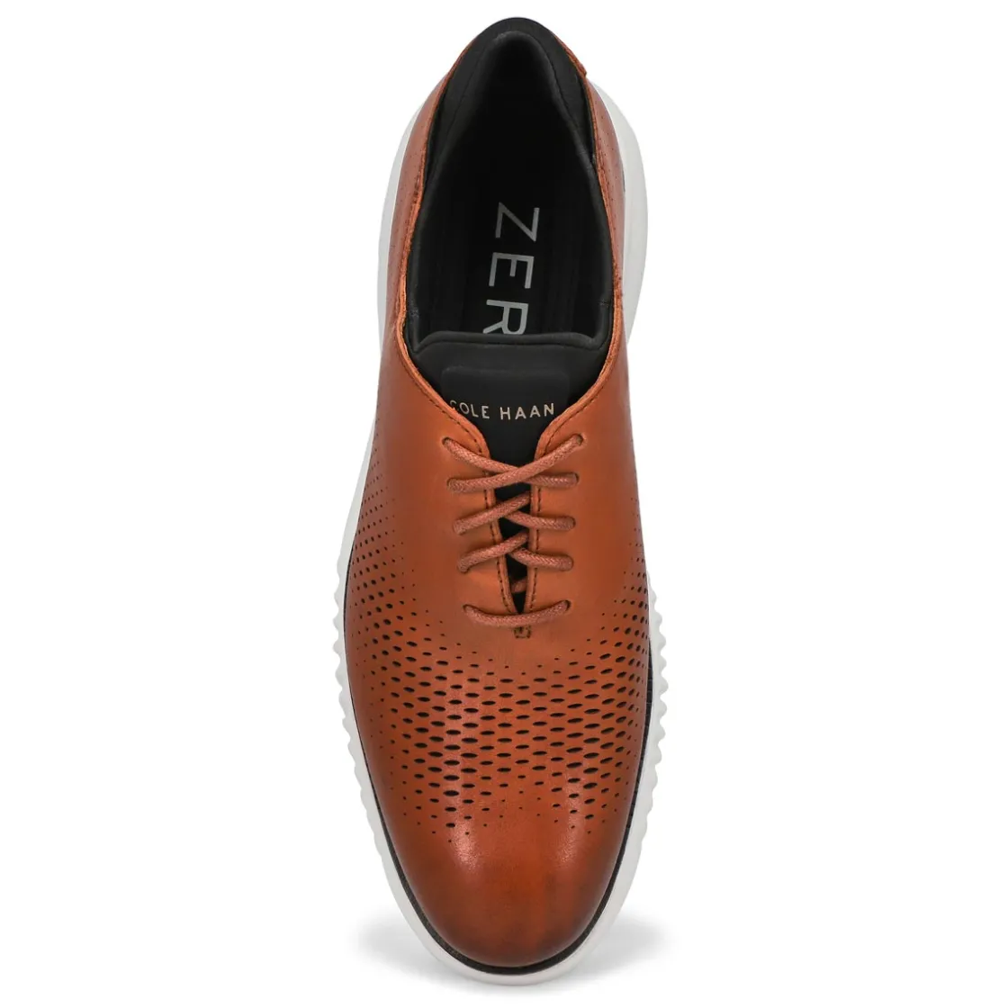 Cole Haan Zero Grand Laser Wingtip Men Tan New