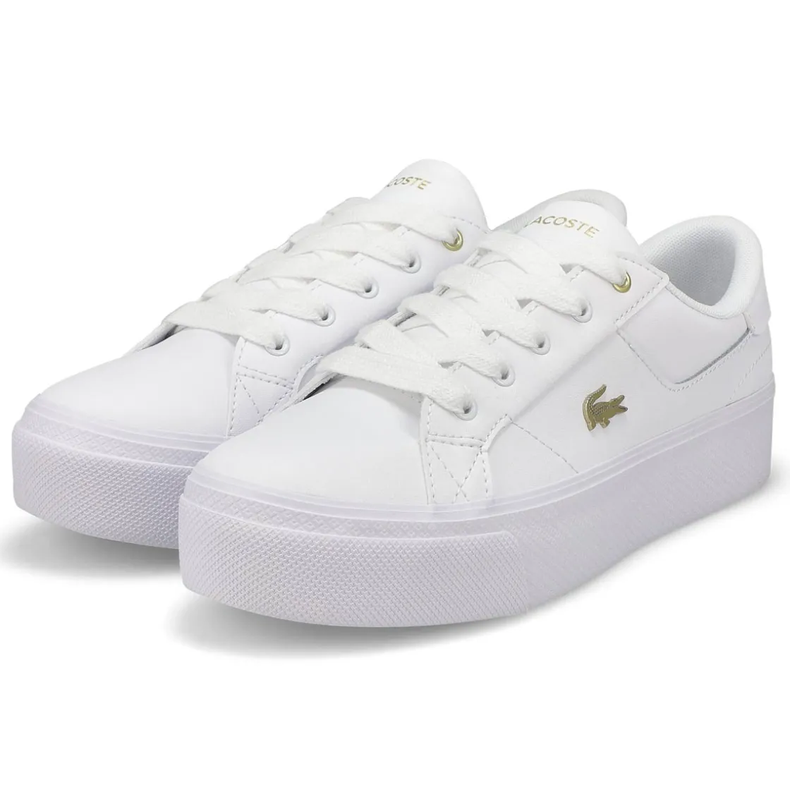 Lacoste Ziane Platform Women White/Gold