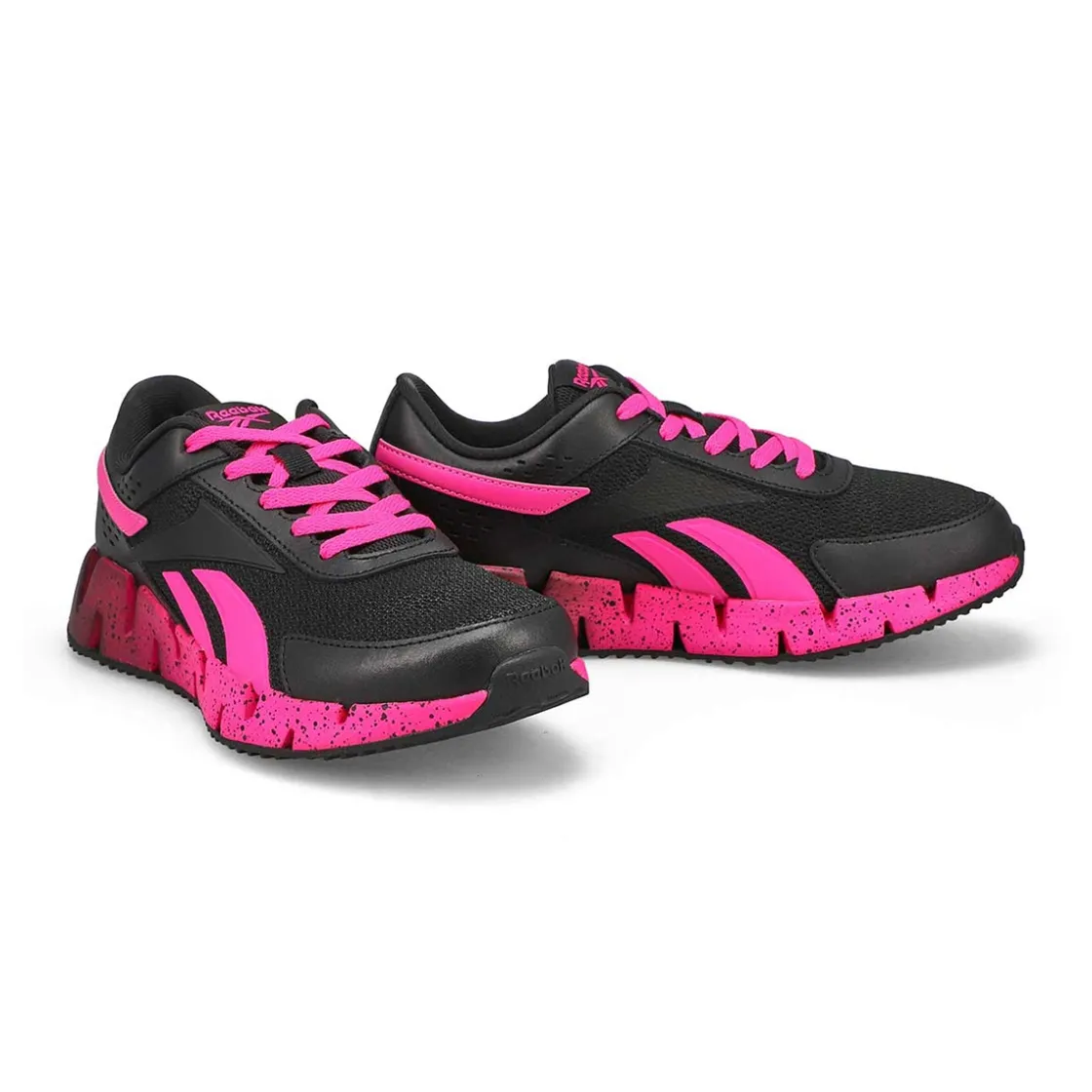 Reebok Zig Dynamica 2.0 Girls Pink/Black Best